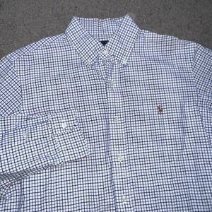 Polo Ralph Lauren Classic Fit Long Sleeve Cotton Oxford Button Down Shirt M